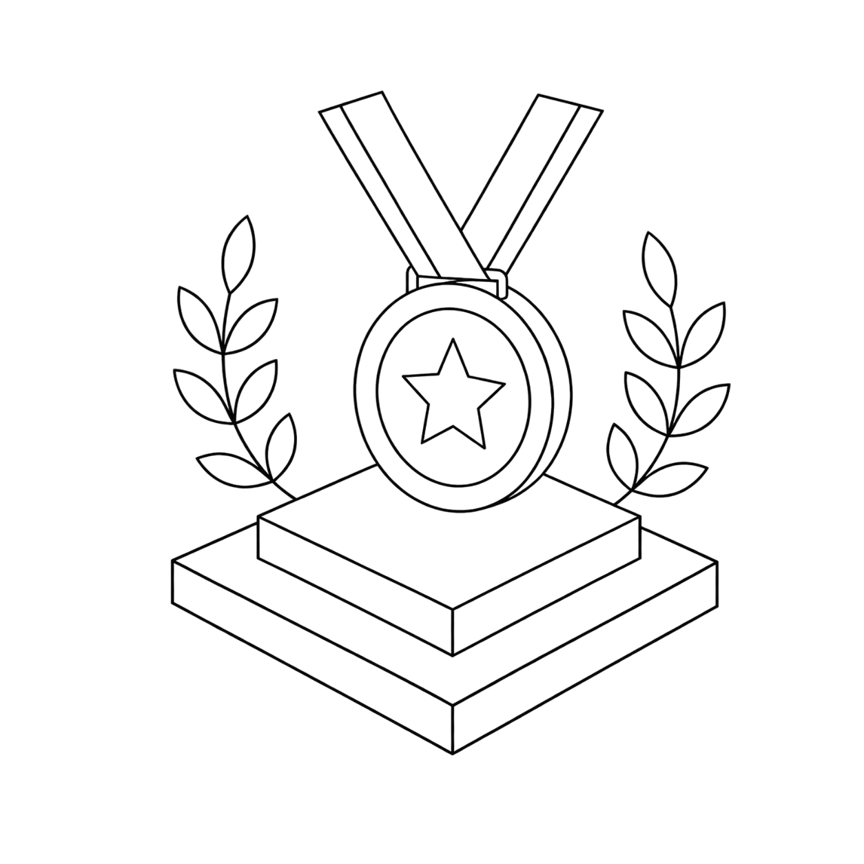 The DRiFT advantage medal illustration